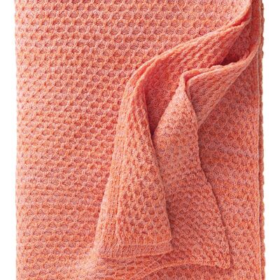 Blanket PINEAPPLE pink/apricot