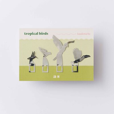 Tropischer Vogel – Lesezeichen-Clips