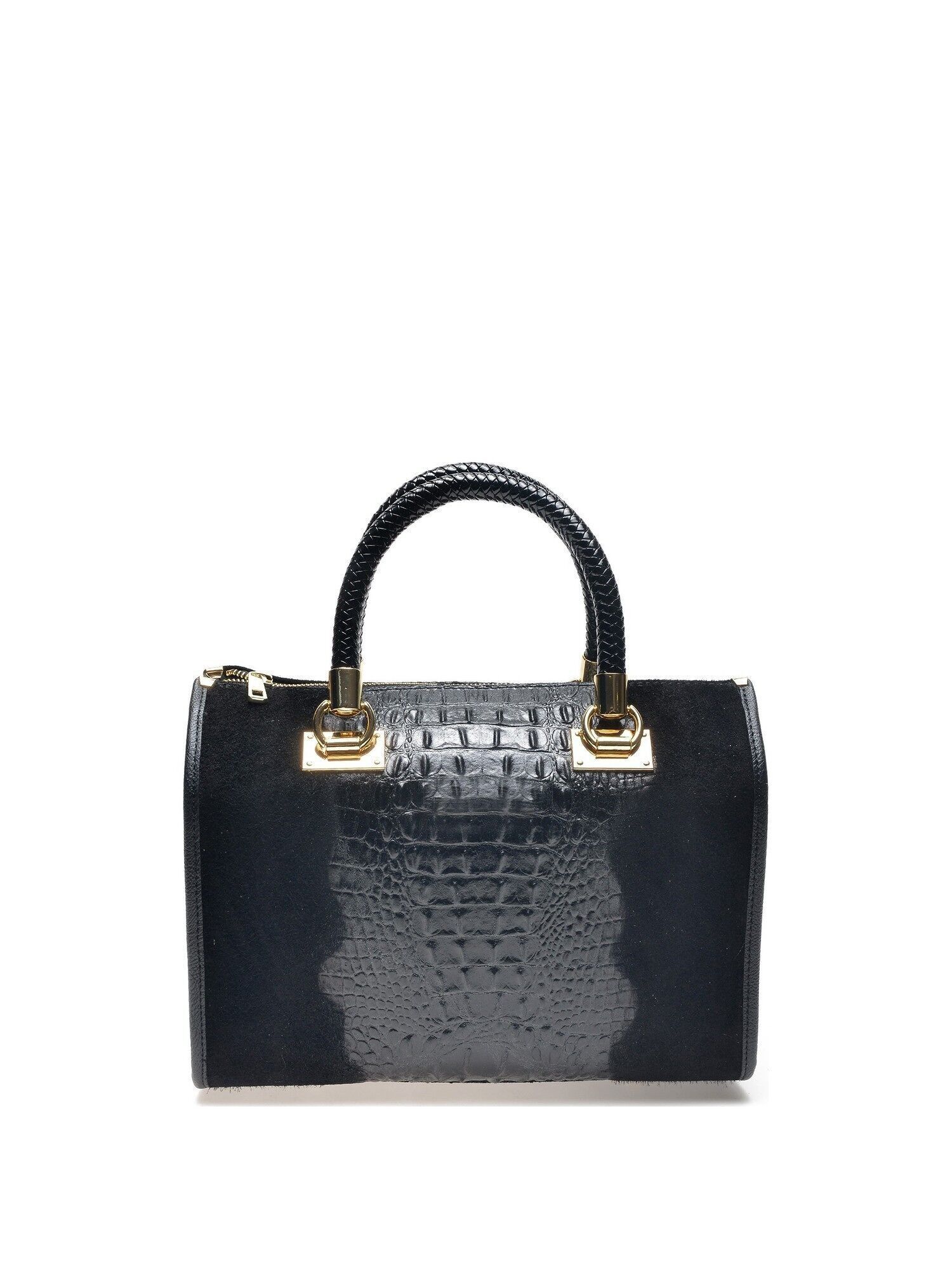 AW23 IR 822_NERO_Top Handle Bag