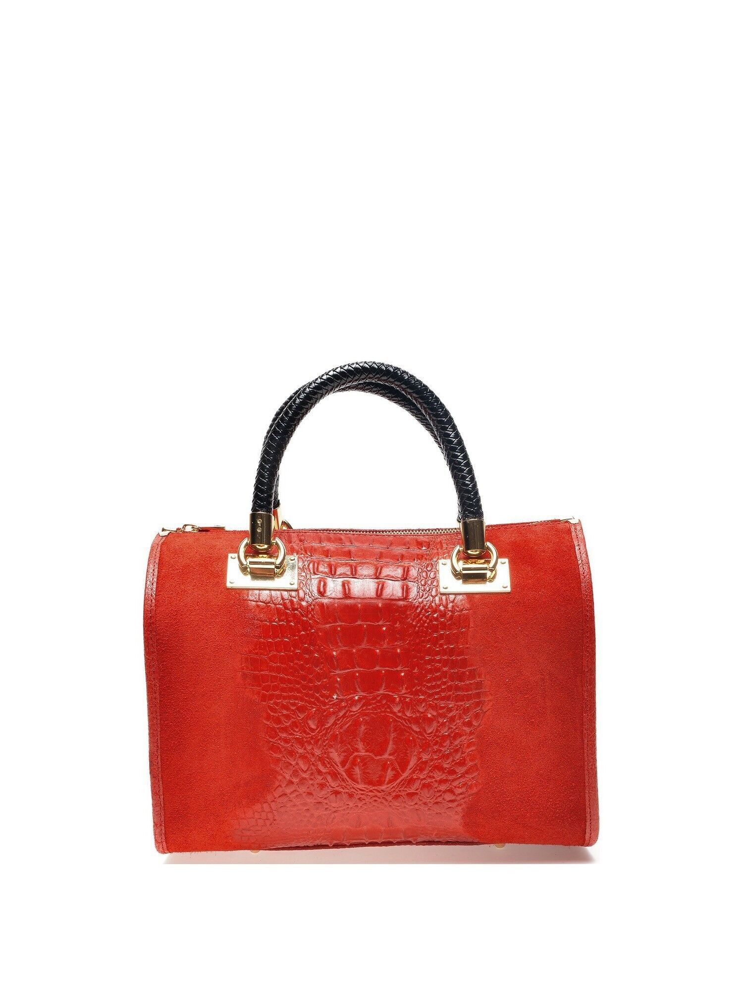 AW23 IR 822_ROSSO_Top Handle Bag