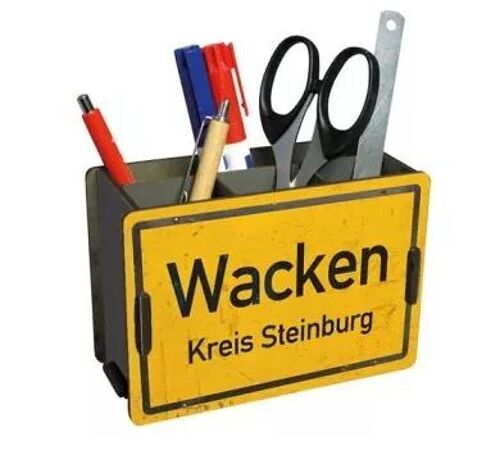 Stiftebox Ortsschild Wacken