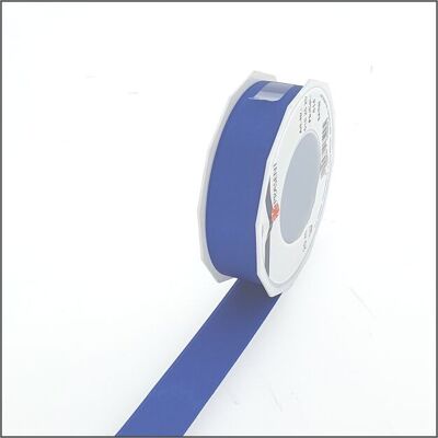 Satin ribbon – blue – 25 mm x 20 meters