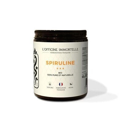 Bio- und französische Spirulina