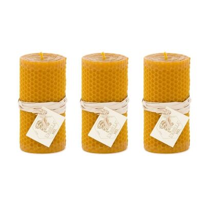 Bougies en cire d'abeille #4