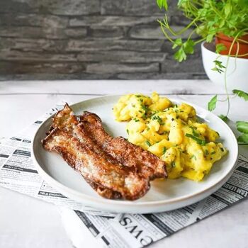 Boîte de statère | Substitut de viande | Poudre végétalienne à base de pois | Riche en protéines 4