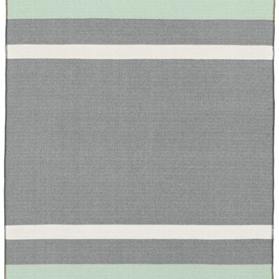 Blanket LIVERPOOL grey/sage