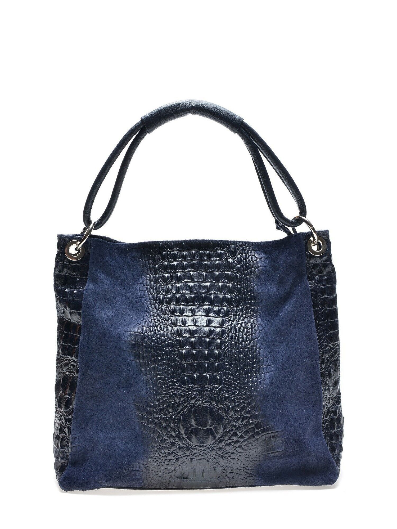 AW23 LV 874_BLU SCURO_Bolso con asa superior
