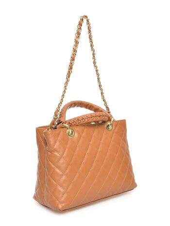 AW23 LV 2209T_COGNAC SCURO_Sac à main 2