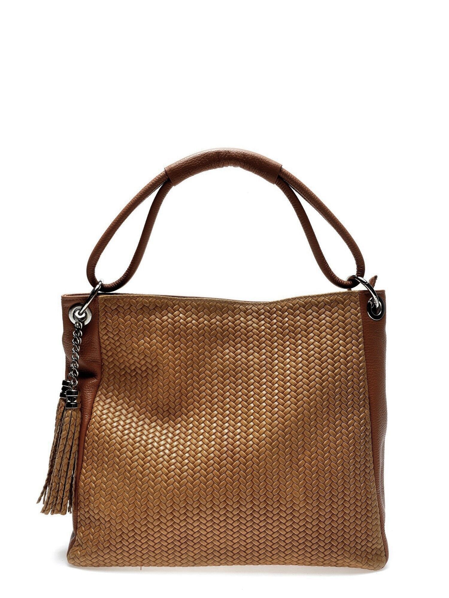 AW23 LV 8115_COGNAC_Borsa con manico superiore