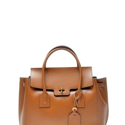 AW23 LV 479_COGNAC_Tote Bag