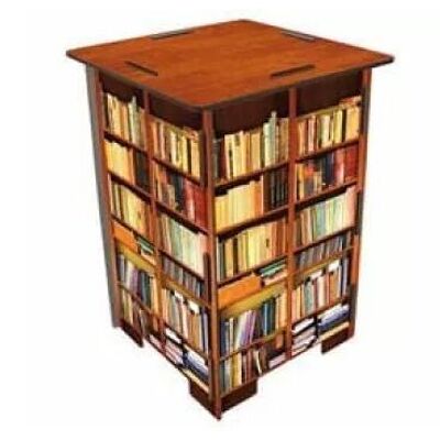 Photo stool - bookshelf