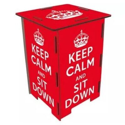 Photo stool - Keep Calm
