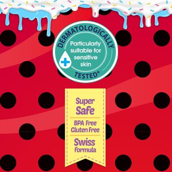 Miraculous Ladybug - Réf : M06009 - Kit Slime "Milkshake" - Créations de pâtisseries "Sprinkles n' Slimy Milkshake " avec ustensiles de Cuisine, Ingrédients, Garnitures, Décorations (Wyncor) 7