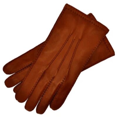 Guantes Treviso de cuero marrón claro