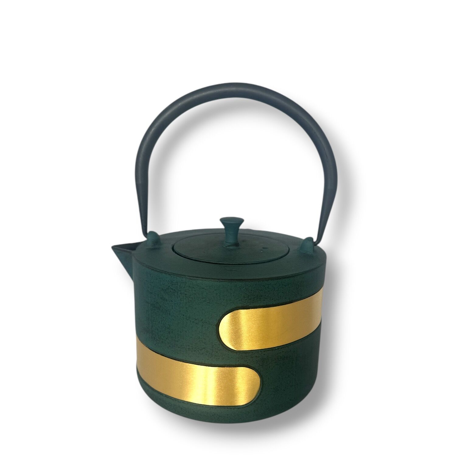 Théière en fonte 1.2l green, bouilloire