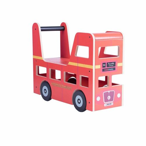 London Bus - Kids Wooden Ride On London Bus