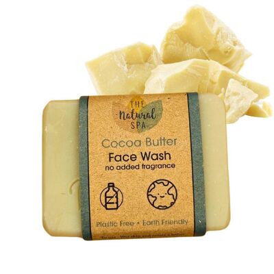 Cocoa Butter Face Wash Bar - Natural Cleansing makeup remover bar