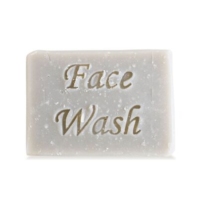Barra de lavado facial exfoliante - Barra desmaquillante de limpieza natural
