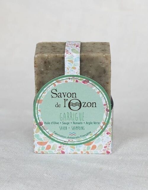 Savon-Shampoing Solide Garrigue