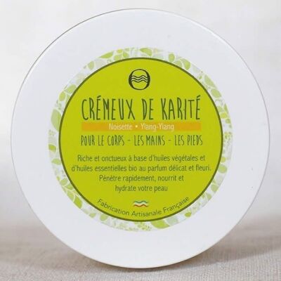 Crémeux de karité noisette ylang-ylang