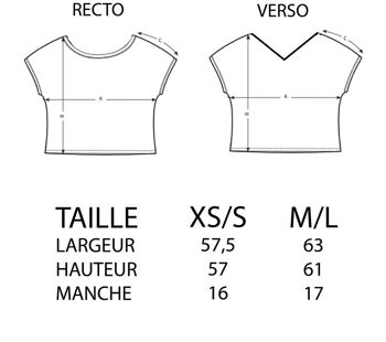 T-shirt femme en coton Made in France Bio "Colette la rebelle" 4