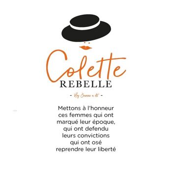 T-shirt femme en lin Made in France Bio "Colette la rebelle" 4
