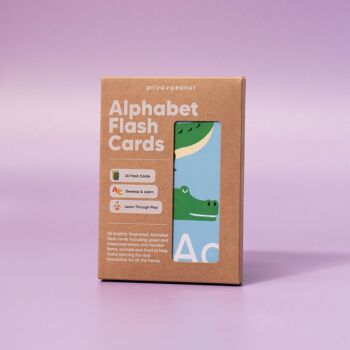Cartes Flash Alphabet | Apprenez l'alphabet facilement 6
