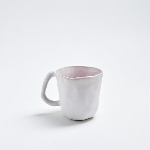Nature Shape White Light Pink Mug 300ml