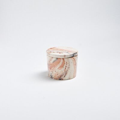 Marble Jar with lid