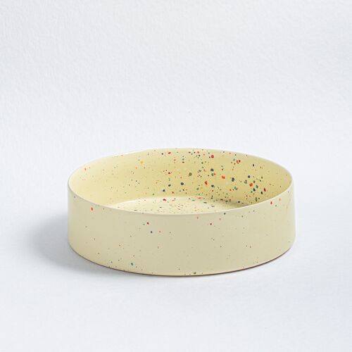 New Party Serving Bowl Yellow 26cm