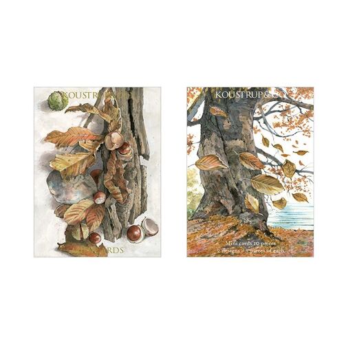 Minicards autumn - Chestnuts