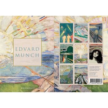 Edvard Munch - 8 cartes avec enveloppes - Fabriqué en Europe 5