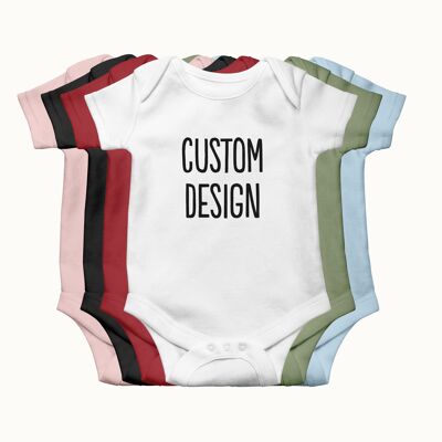 Custom Romper (your own text or logo)