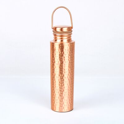 Hammered Hook Cap Copper Bottle - 1Ltr