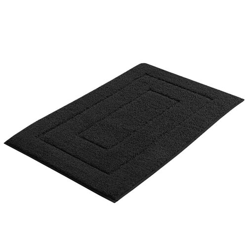 Bath mat Pure Luxe - 50 x 80 cm - Black