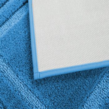 Tapis de bain Pure Luxe - 50 x 80 cm - Bleu clair 5