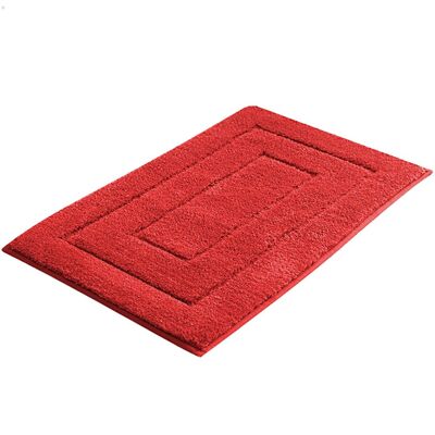 Alfombra de baño Pure Luxe - 50 x 80 cm - Rojo