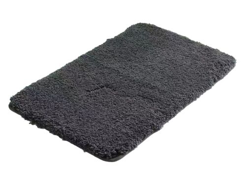 Bath mat Pure Calm - 50 x 80 cm - Dark grey