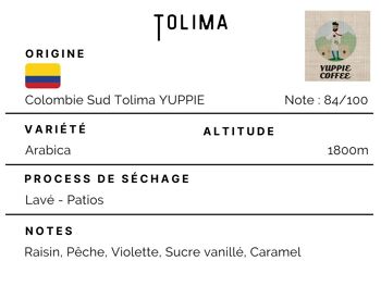 Café Colombie Tolima 100% Arabica 1