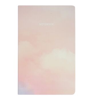 Carnet à Couverture Souple Nuages - Lot de 4 - A5 7