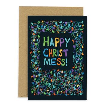 Carte de Noël Joyeux Christ-Mess 2