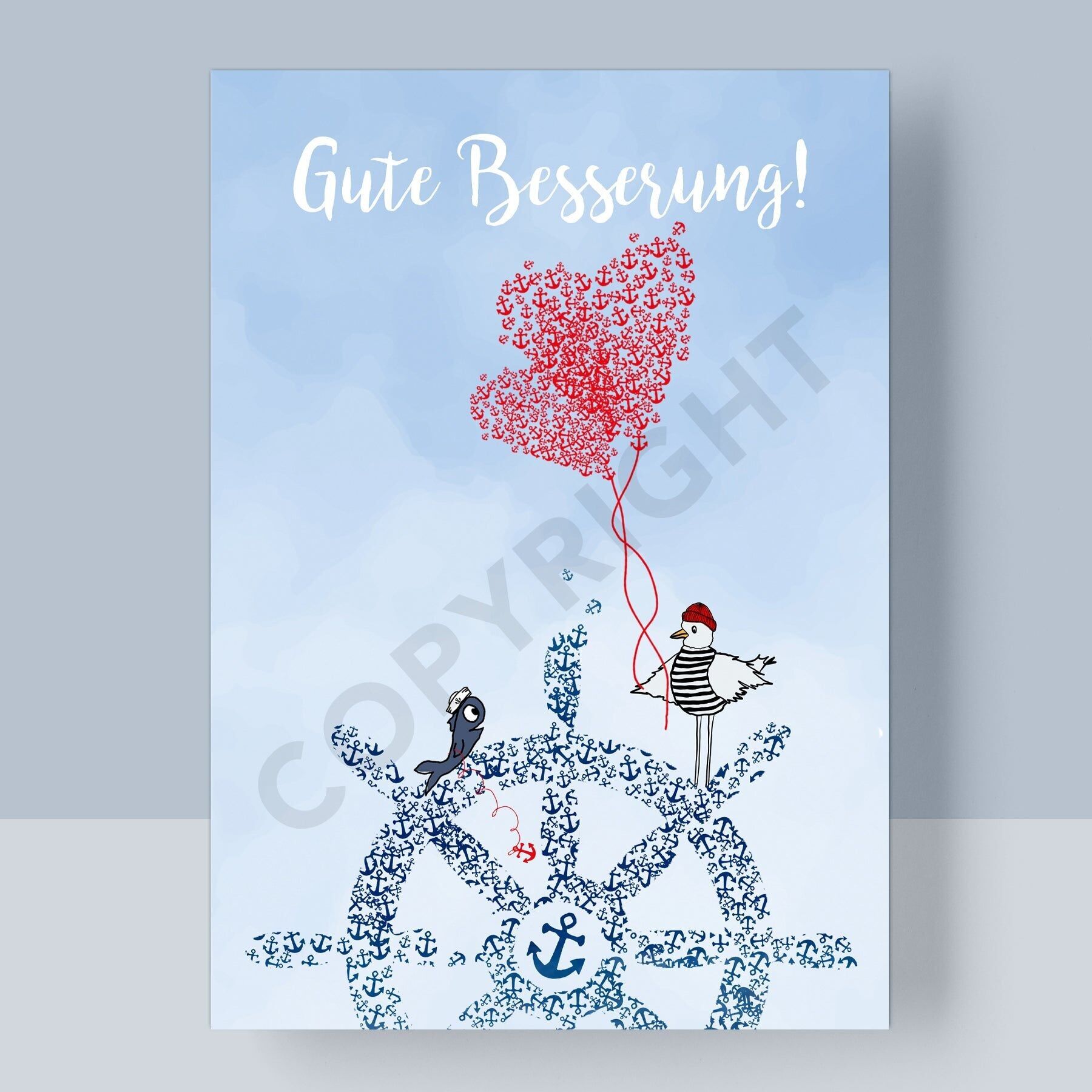 CARTOLINA - Guarisci presto