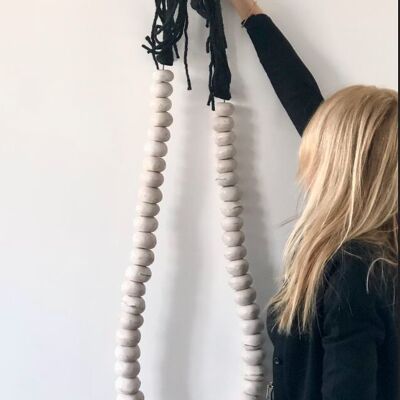 Large wall necklace