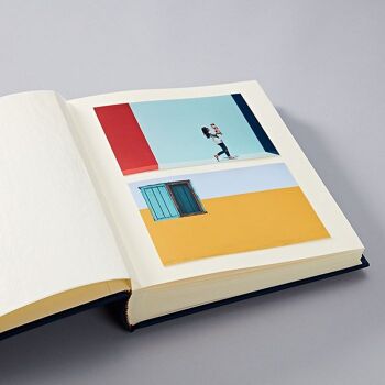 Album Classic Medium Finestra avec fenêtre pour photo de couverture, marine 3