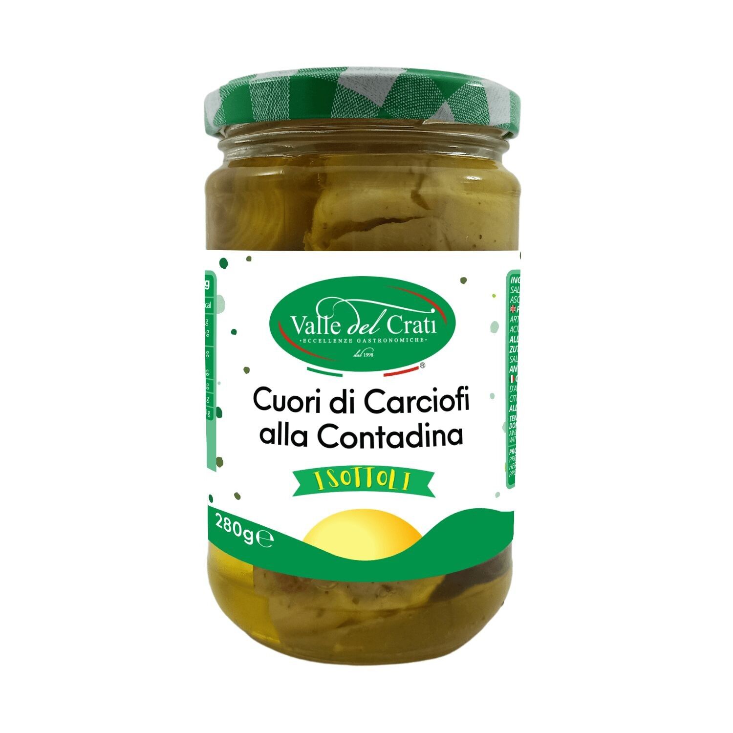 Cuori di Carciofi alla Contadina, 280g