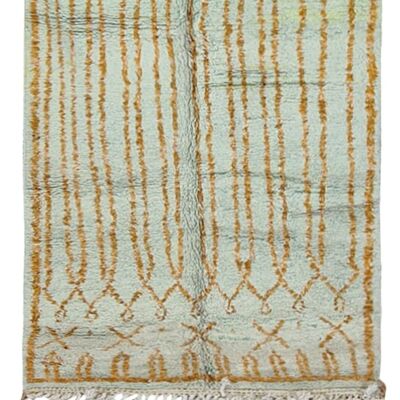 Auténtica alfombra bereber de pura lana 178 x 268 cm