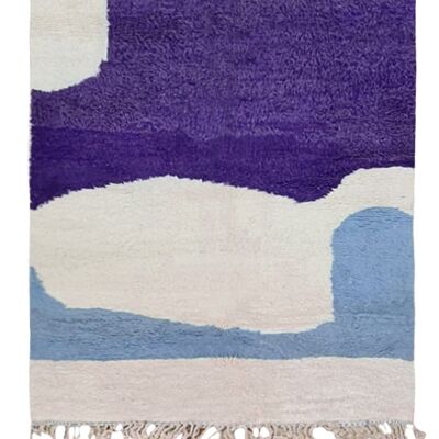 Auténtica alfombra bereber de pura lana 195 x 280 cm