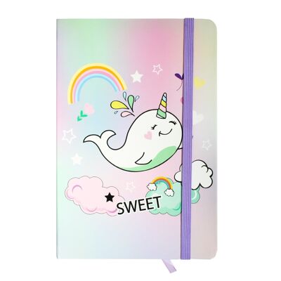 Libreta A5 Ballena - Dulce