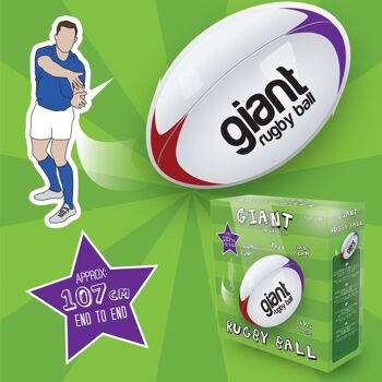 Ballon de Rugby Gonflable Géant 3