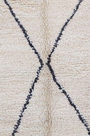 Tapis Berbère marocain pure laine 143 x 214 cm VENDU 2